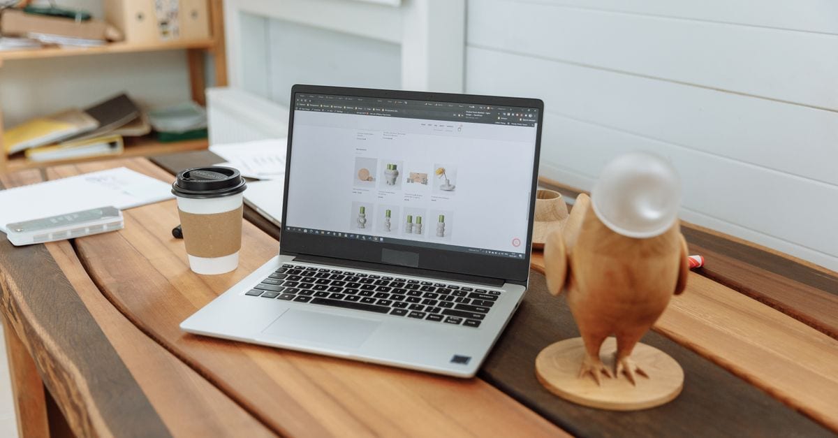 A business website built into the platform
